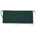 Extra-wide three-pocket waist apron with embroidery-friendly pockets, style 100XW