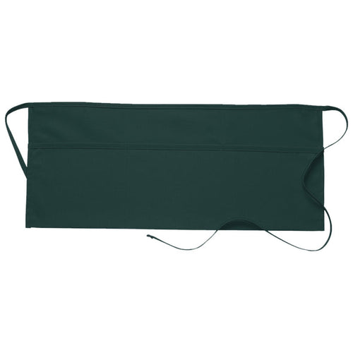 Extra-wide three-pocket waist apron with embroidery-friendly pockets, style 100XW