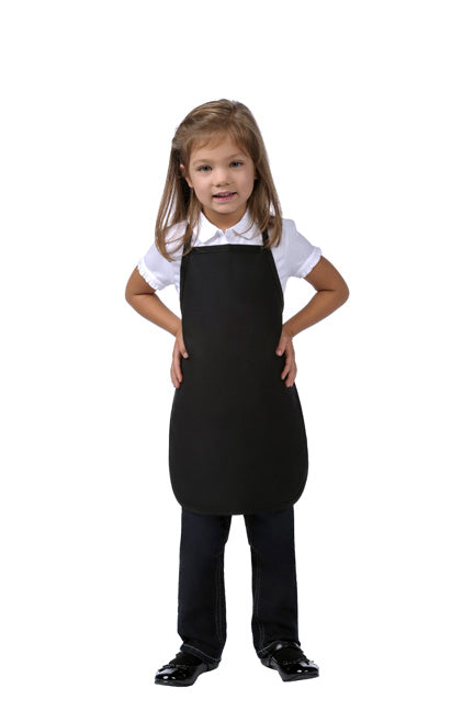 No-pocket child bib apron, made in USA, CPSIA compliant