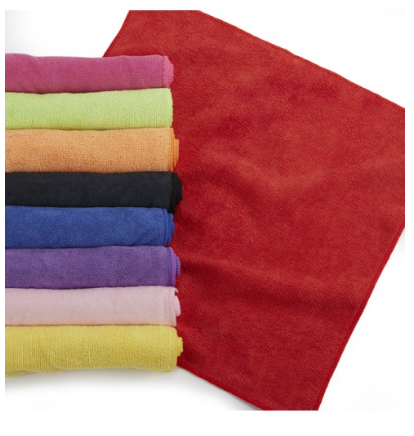 Microfiber Cleaning & Sport Towel – 16" × 16"